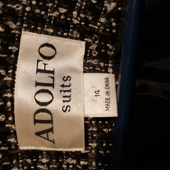 ADOLFO VINTAGE suit jacket - Picture 2 of 5